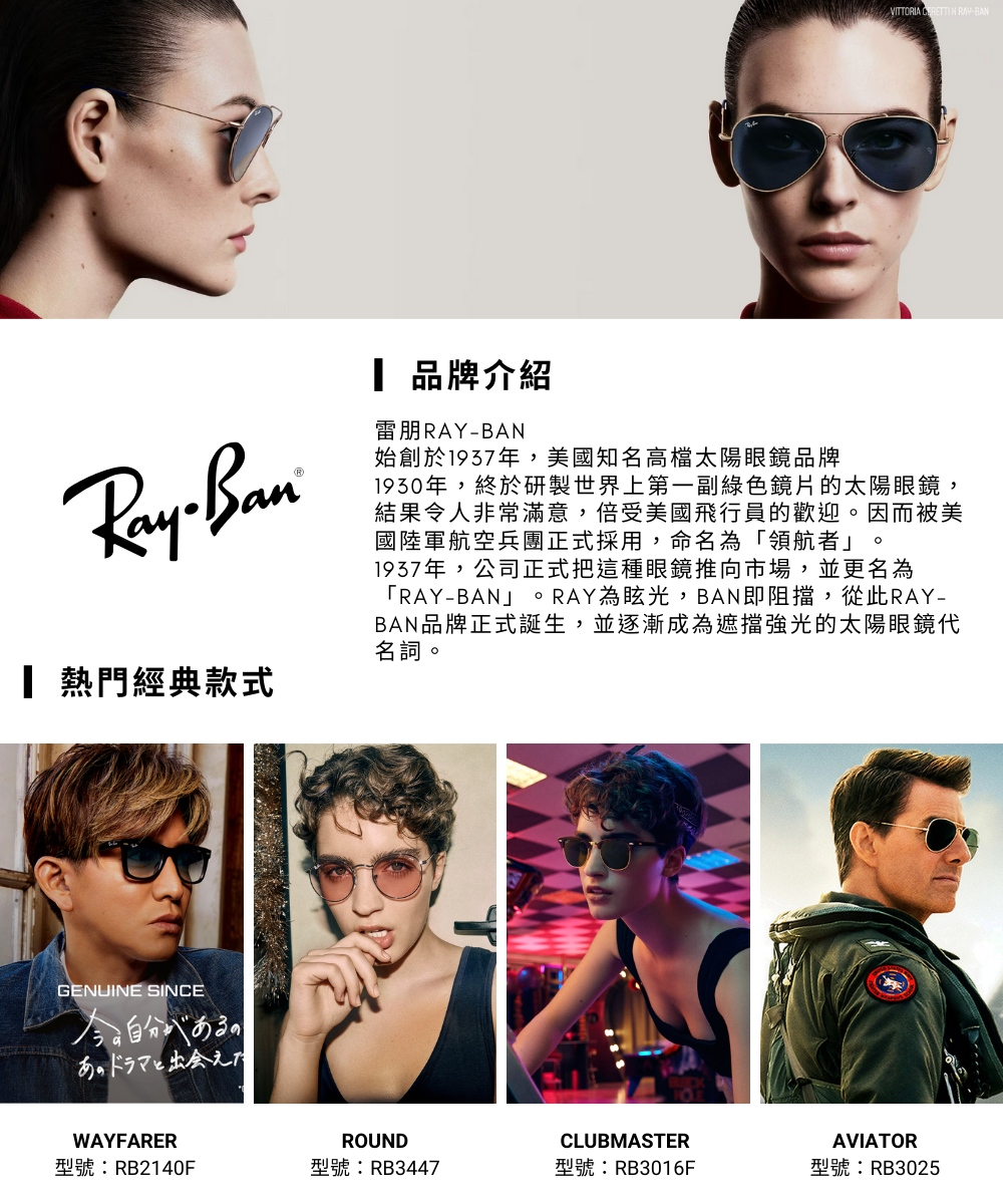 RayBan 雷朋 方形膠框偏光太陽眼鏡(RB2197F-9