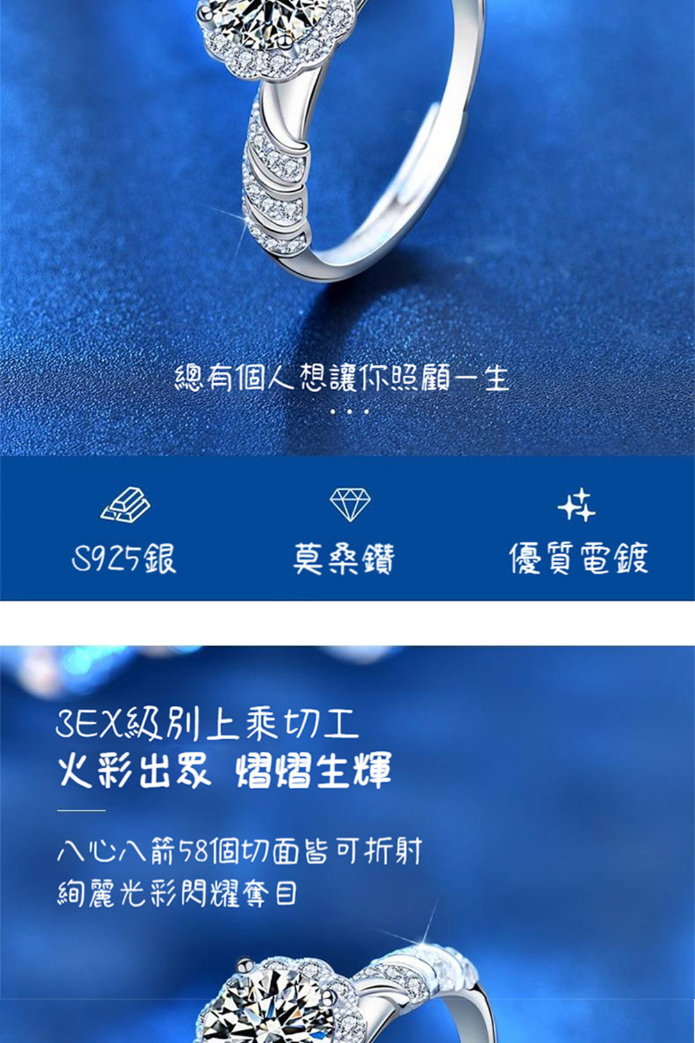 八心八箭58個切面皆可折射
