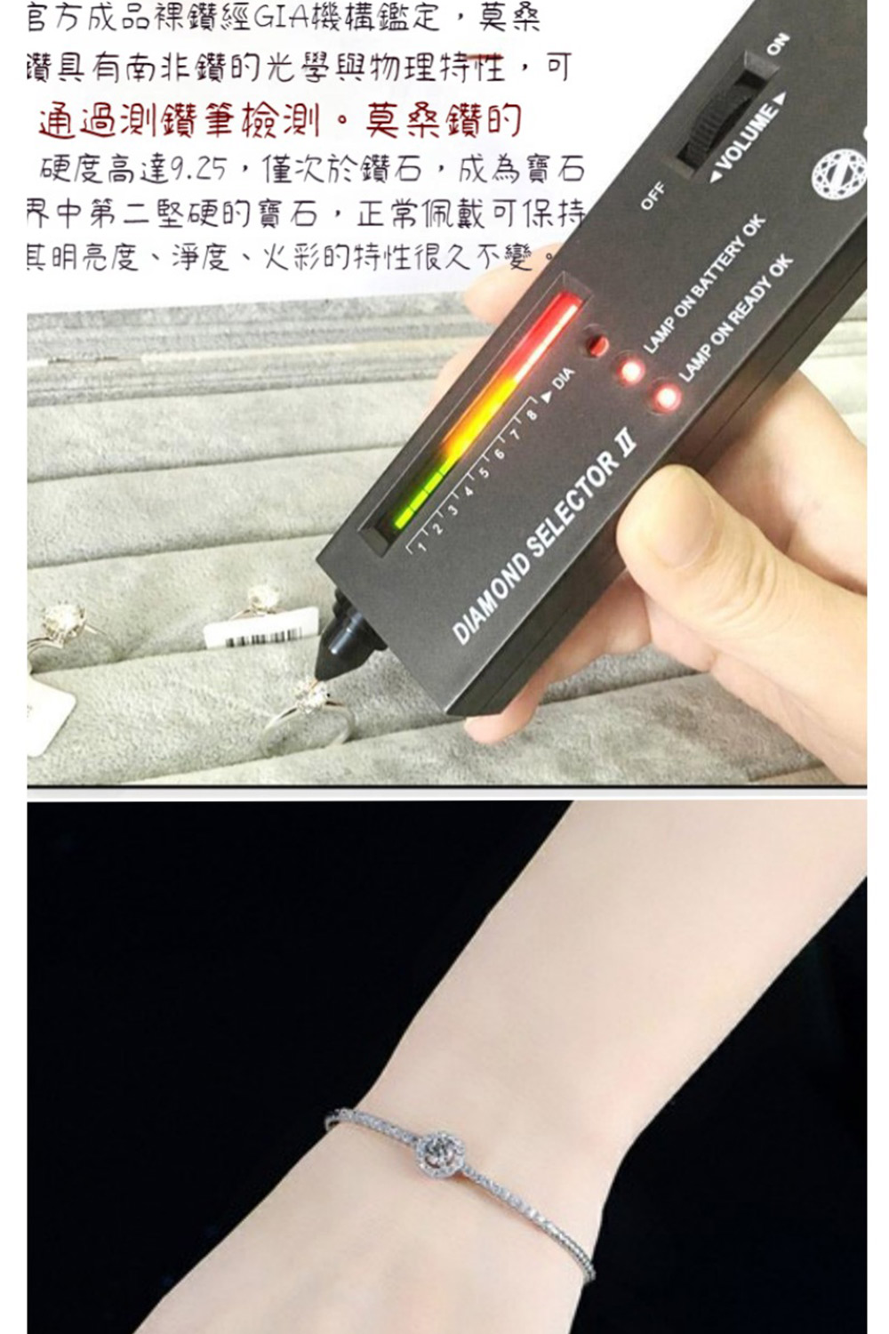 硬度高達9.25,僅次於鑽石,成為寶石