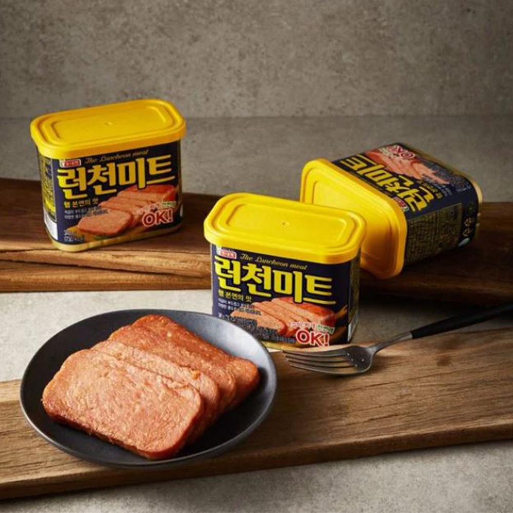 韓國LOTTE 午餐肉340gX6罐(#午餐肉 #蛋白質) 