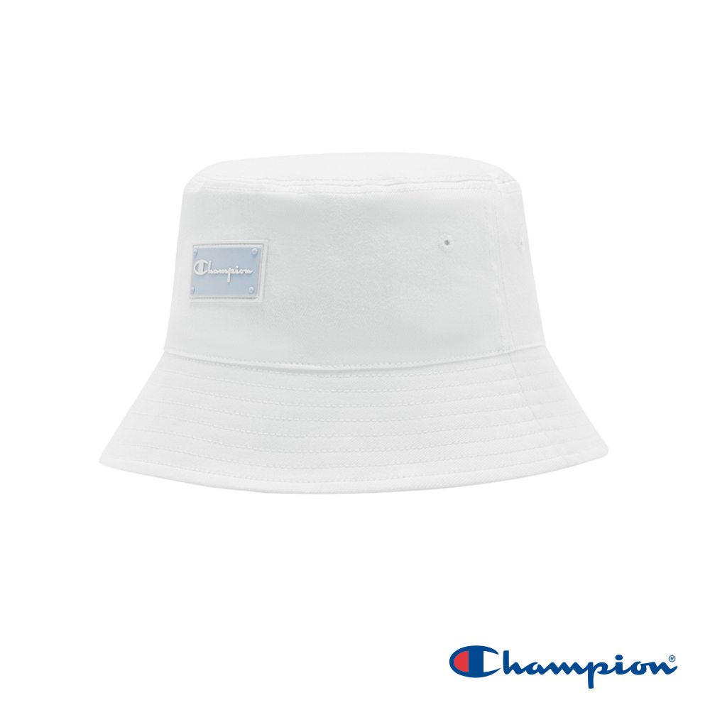 Champion 官方直營-矽膠草寫LOGO標漁夫帽(白色)