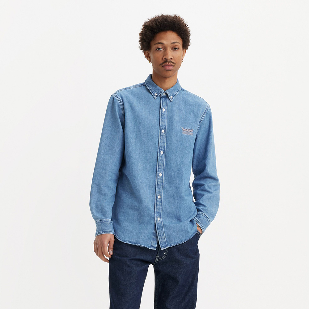 LEVIS 官方旗艦 Workwear工裝系列男款 寬鬆丹寧