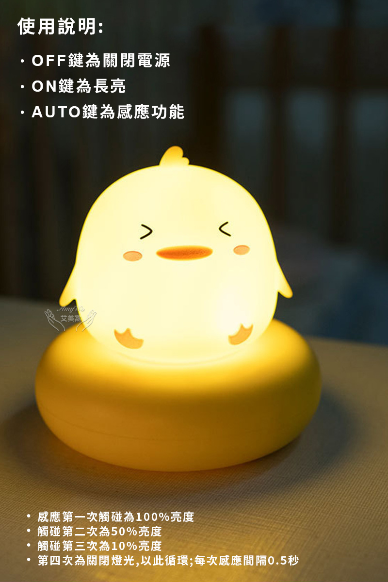 第四次為關閉燈光,以此循環每次感應間隔0.5秒