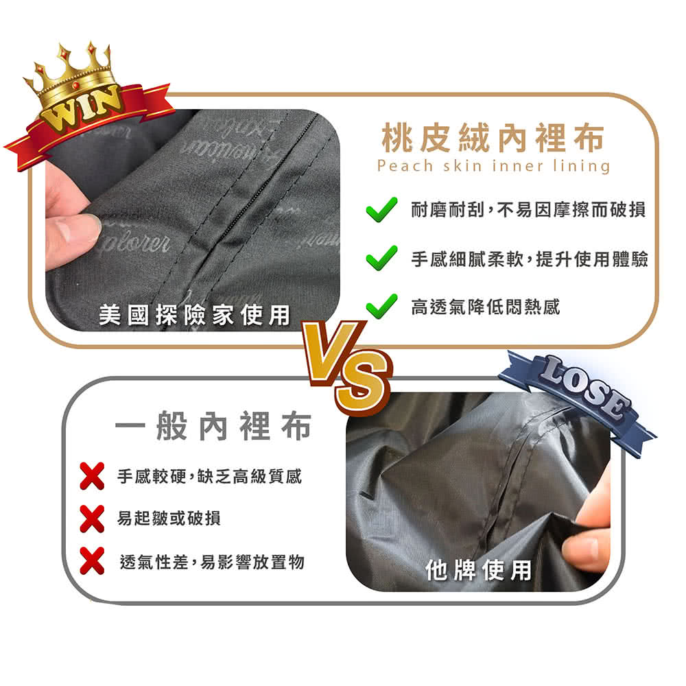 耐磨耐刮,不易因摩擦而破損