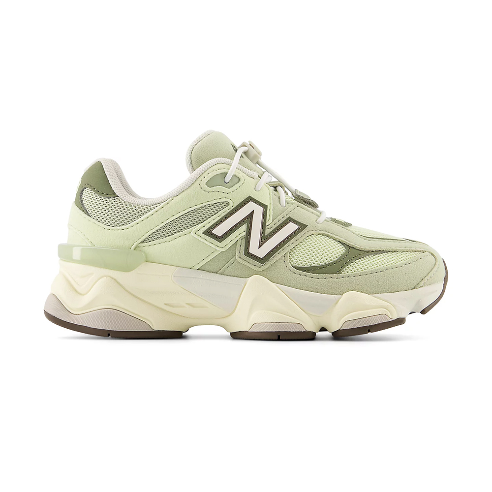 NEW BALANCE 9060 中童 大童 童鞋 綠色 復