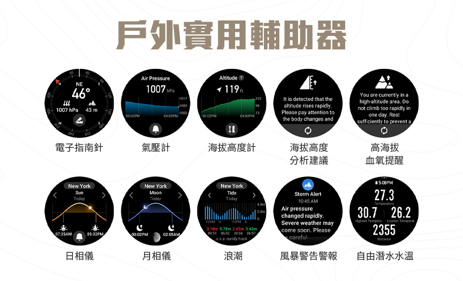 戶外實用輔助器