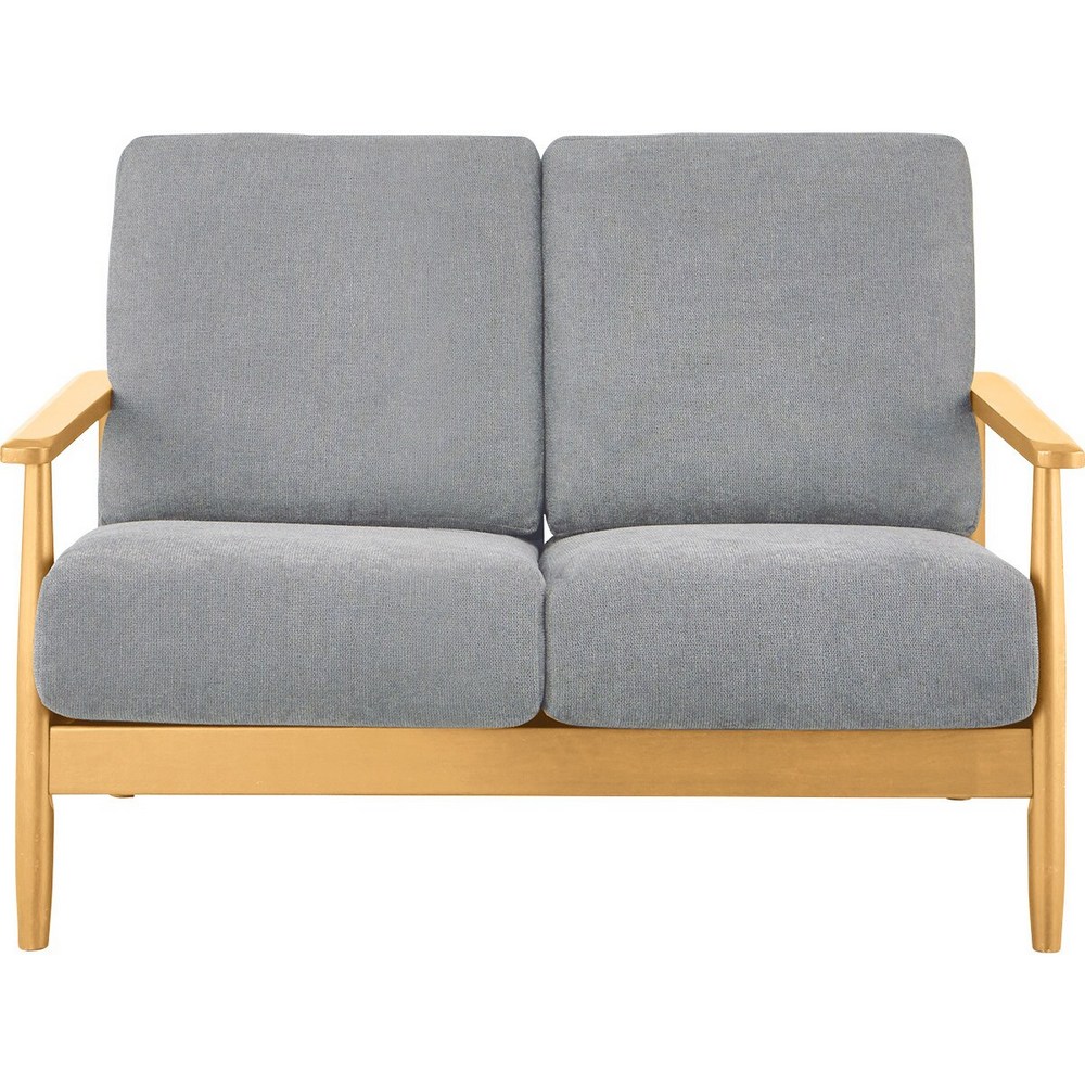 NITORI 宜得利家居 ◎布質2人用沙發 IG01 GY/