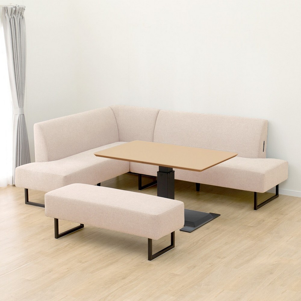 NITORI 宜得利家居 ◎耐磨 防潑水貓抓布 布質右L型沙