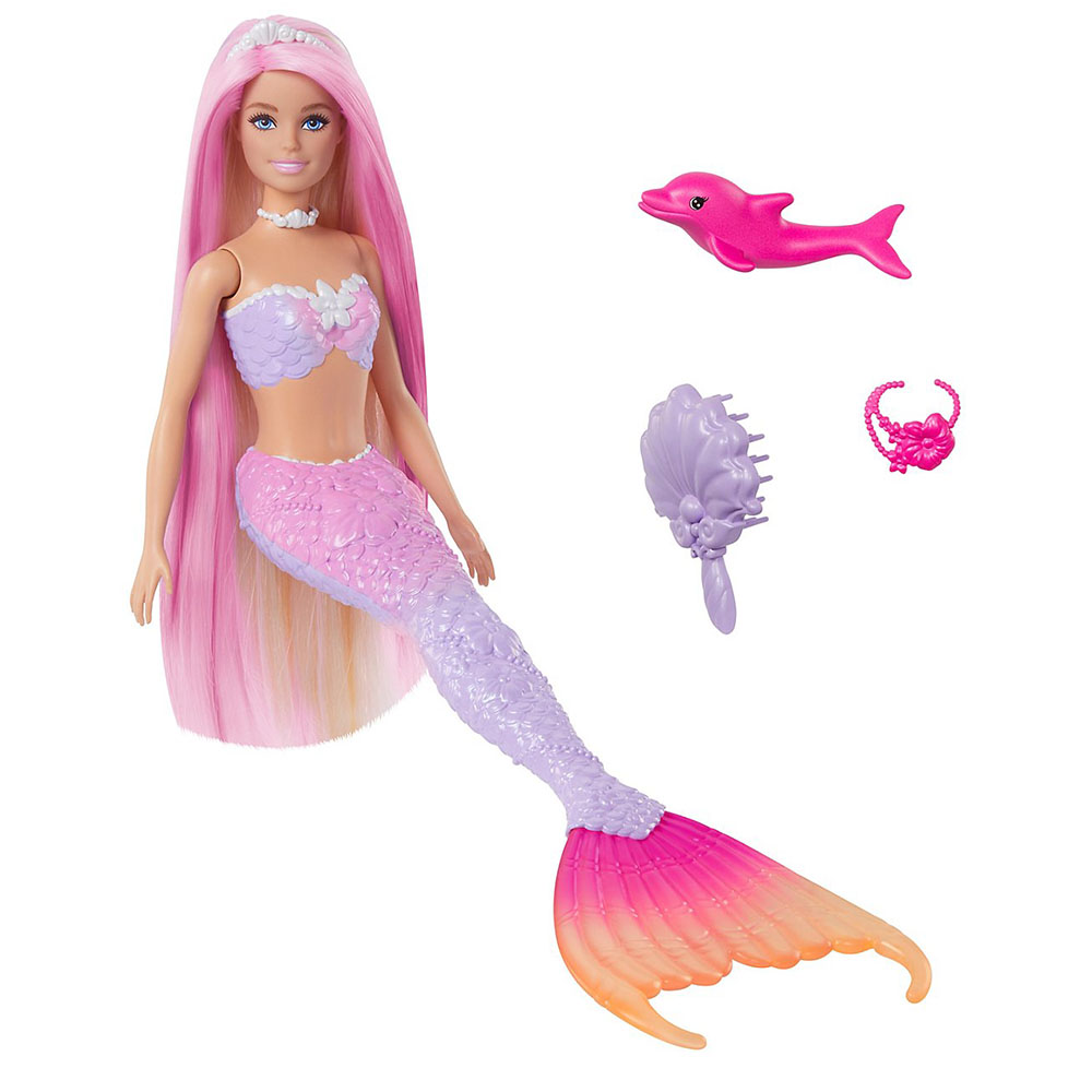 MATTEL 美泰兒 芭比夢幻變色美人魚組合 推薦