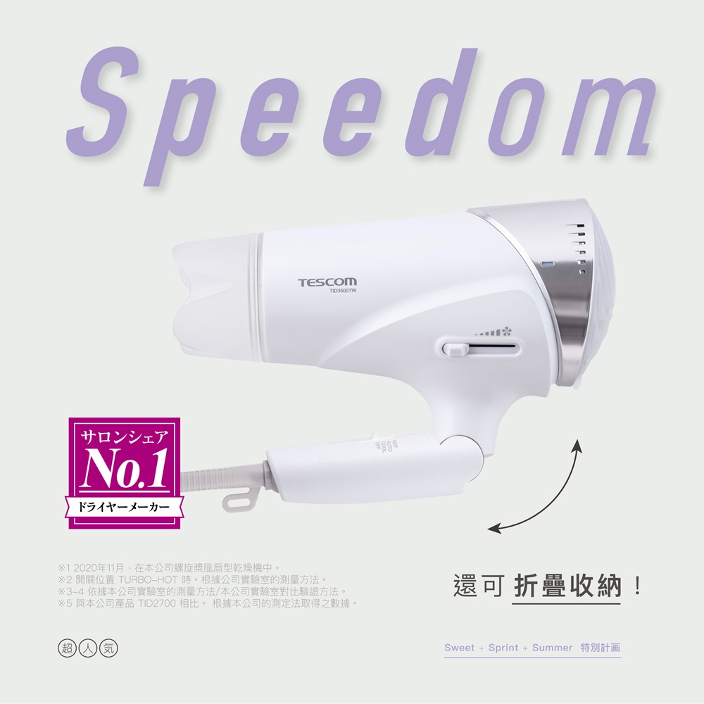 5 與本公司產品 TID2700 相比。 根據本公司的測定法取得之數據。