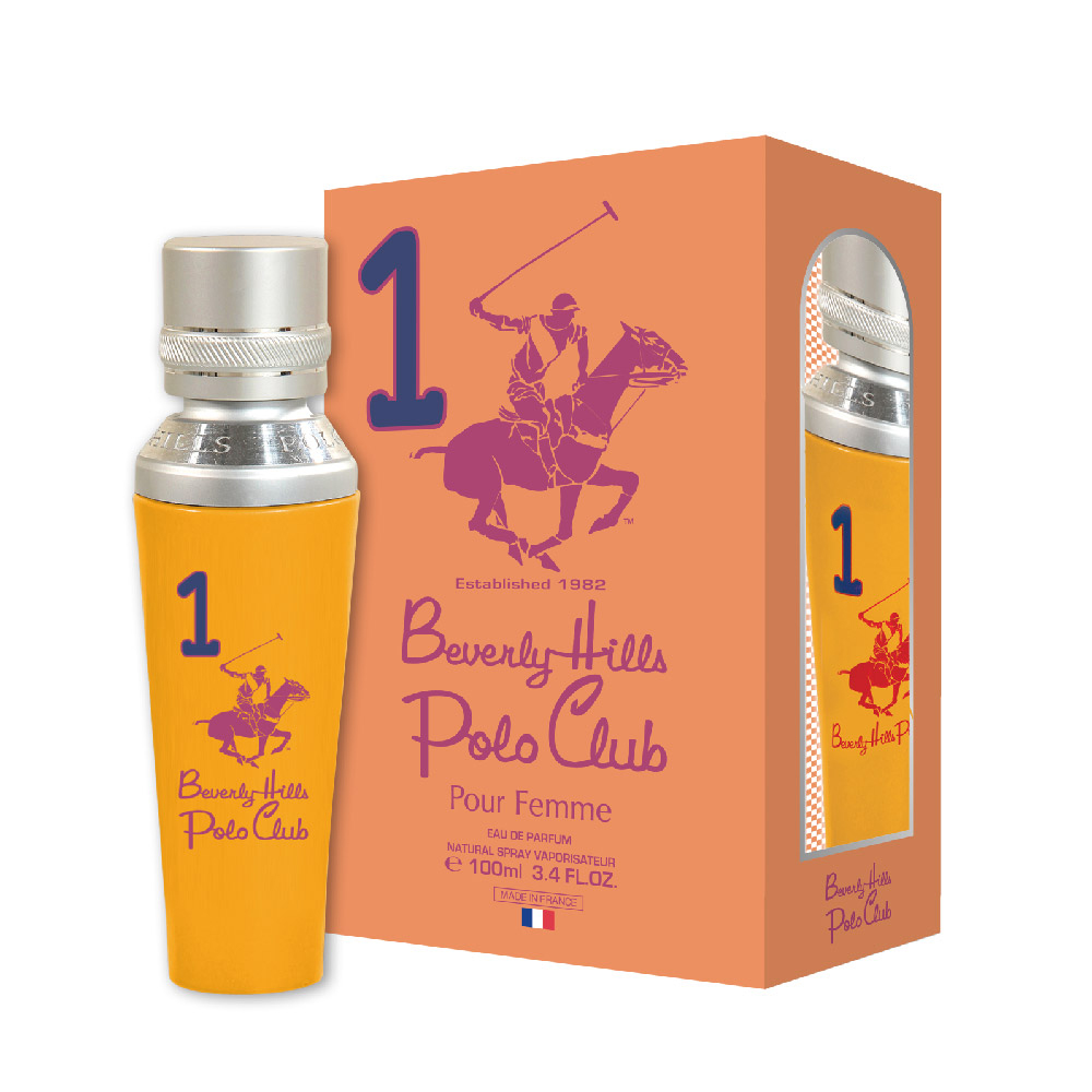 B.H.POLO 橘色馬球騎士精神女性淡香精 100ml(專