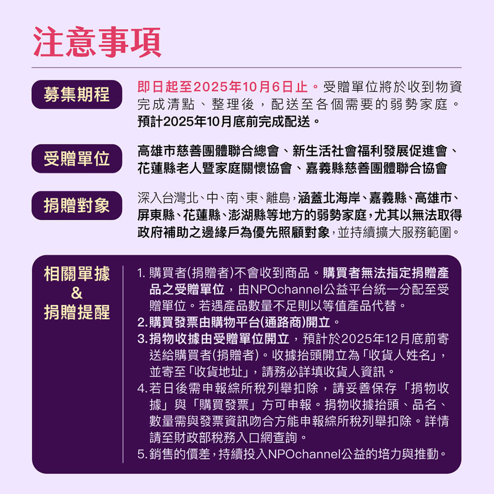 5.銷售的價差,持續投入NPOchannel公益的培力與推動。