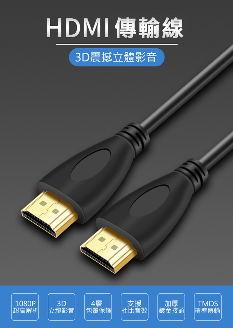 LineQ HDMI 1.4b版4K 5米影音傳輸訊號線折扣