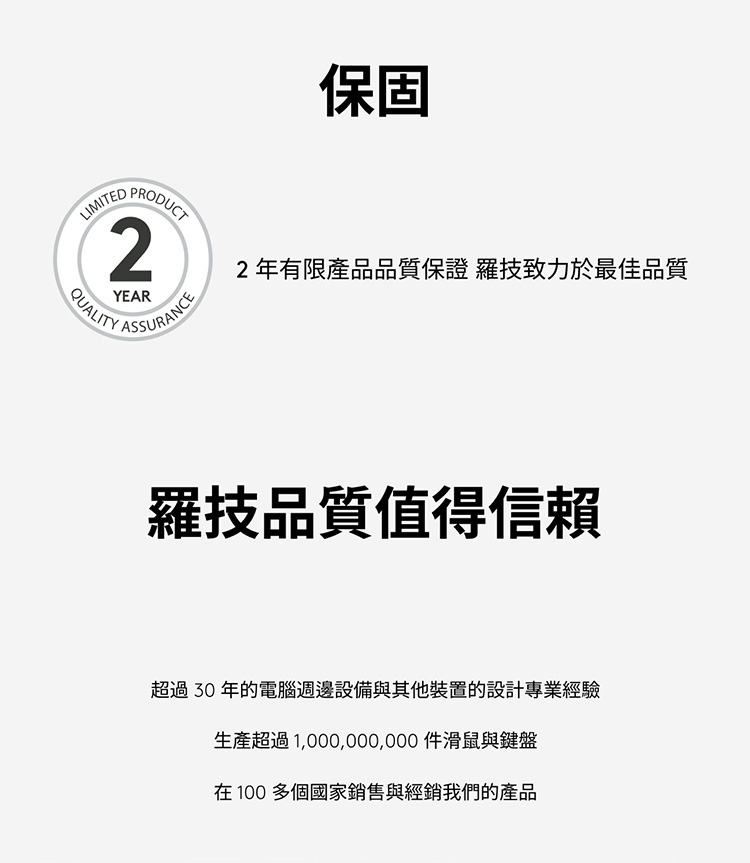 超過30年的電腦週邊設備與其他裝置的設計專業經驗