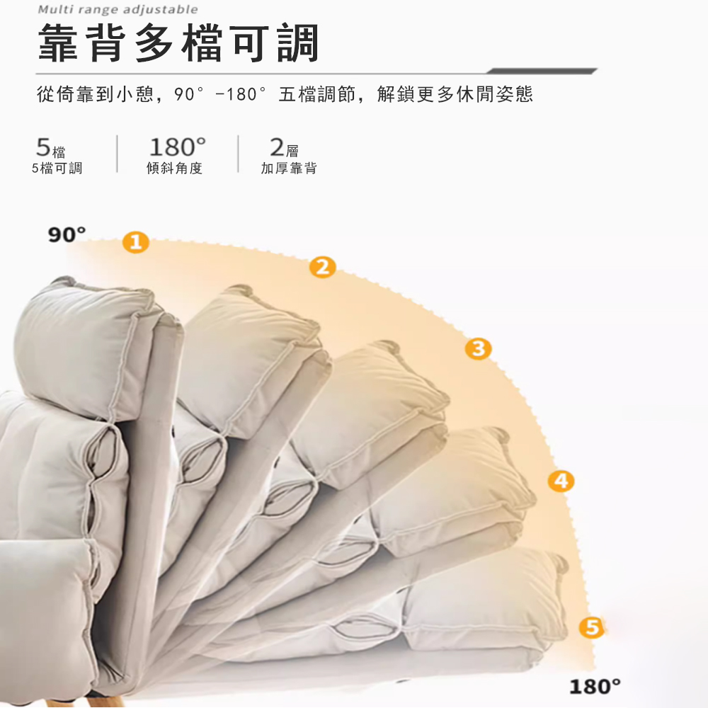 WY 懶人科技佈沙發 休閒沙發椅(摺疊椅 辦公椅 電腦椅 午