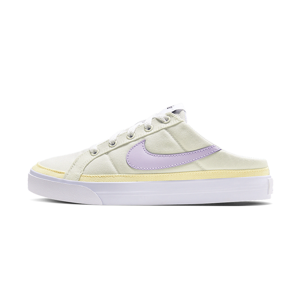 NIKE 耐吉 Court Legacy Mule 女鞋 米