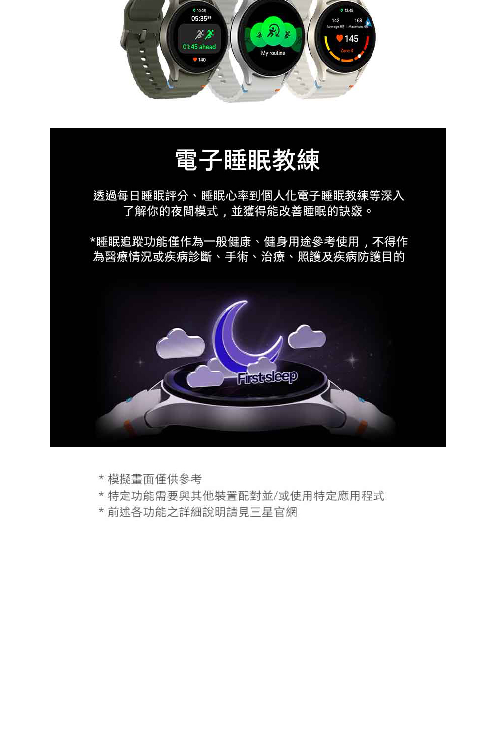 透過每日睡眠評分、睡眠心率到個人化電子睡眠教練等深入