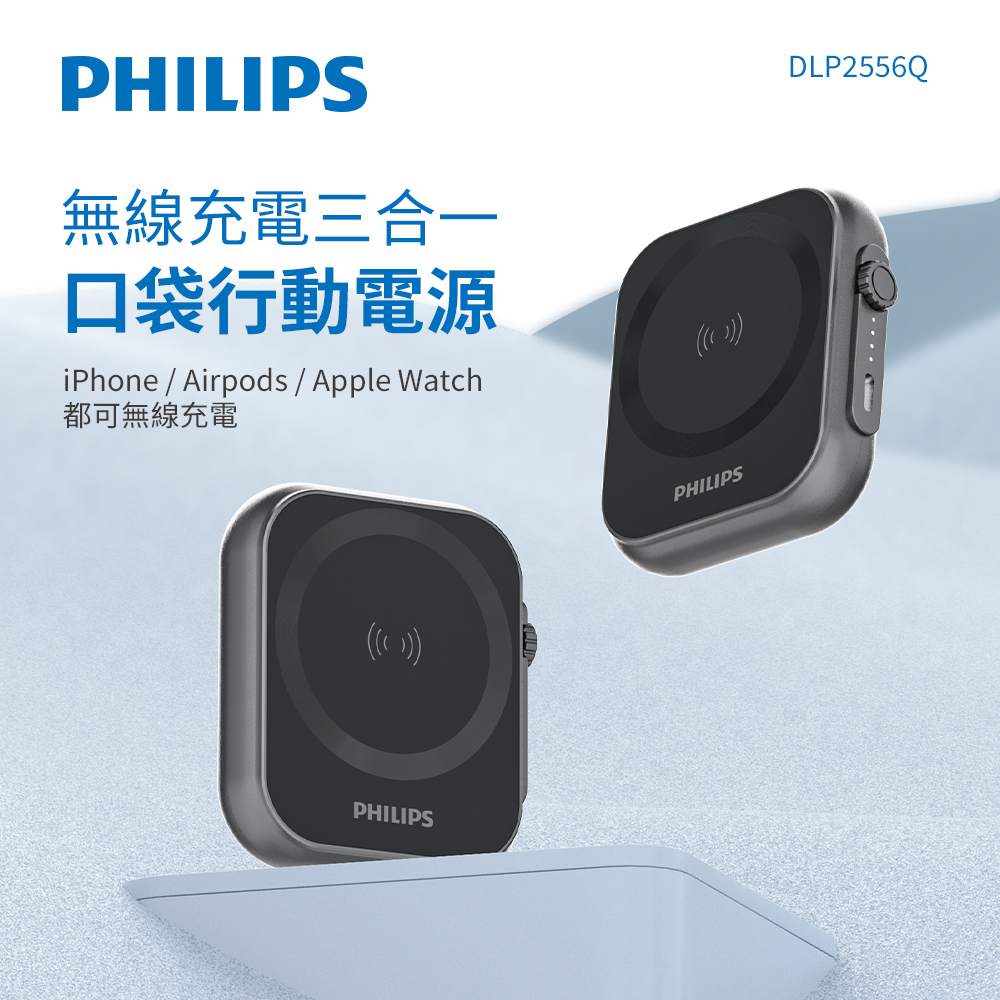 Philips 飛利浦 DLP2556Q 20W黑金剛磁吸三