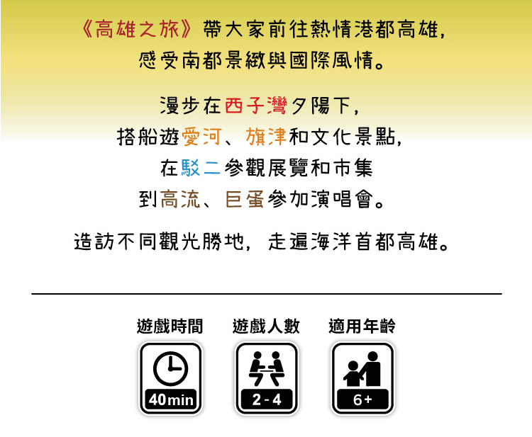 造訪不同觀光勝地,走遍海洋首都高雄。