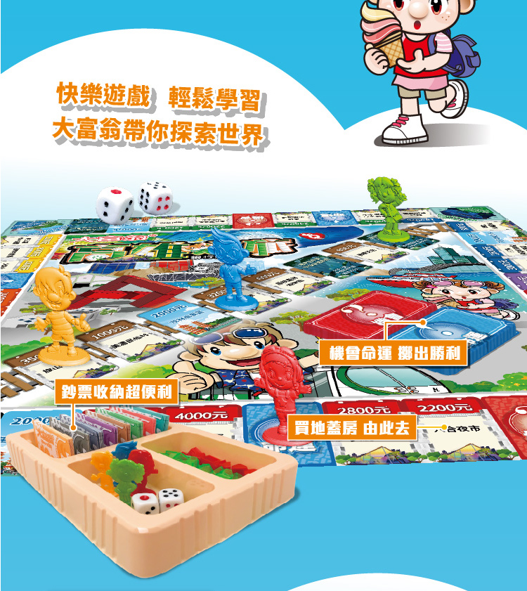 大富翁帶你探索世界