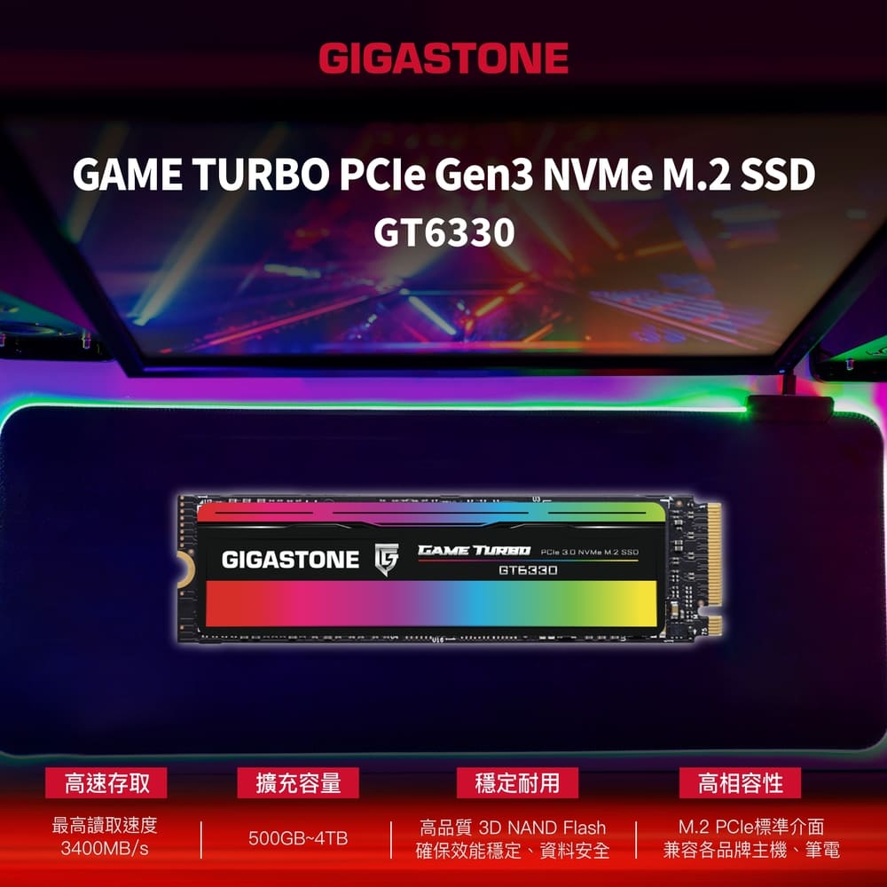 Gigastone 立達國際 GT6330 500GB PC