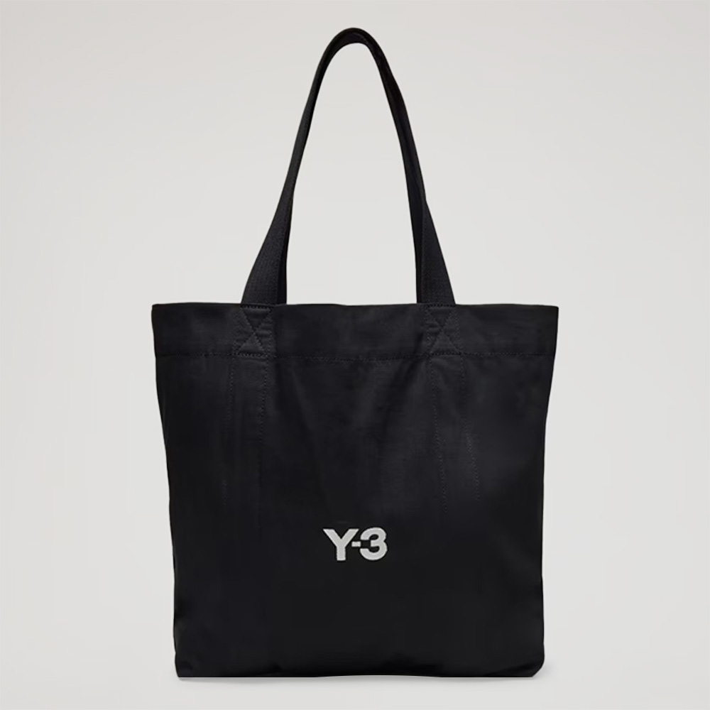 Y-3 山本耀司 Y-3 CANVAS帆布環保手提包 黑色(