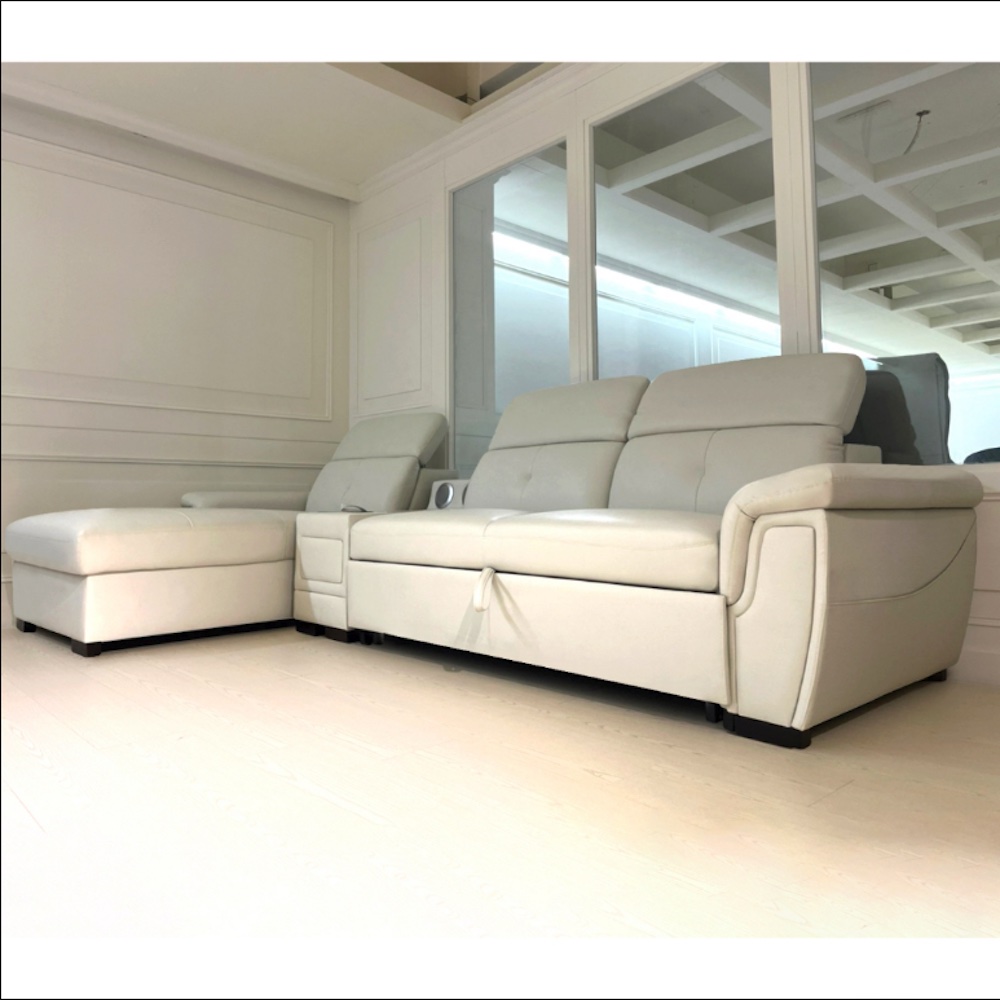 橙家居·家具 /展示出清品/賈伯斯貴妃沙發床AOZ-KB26