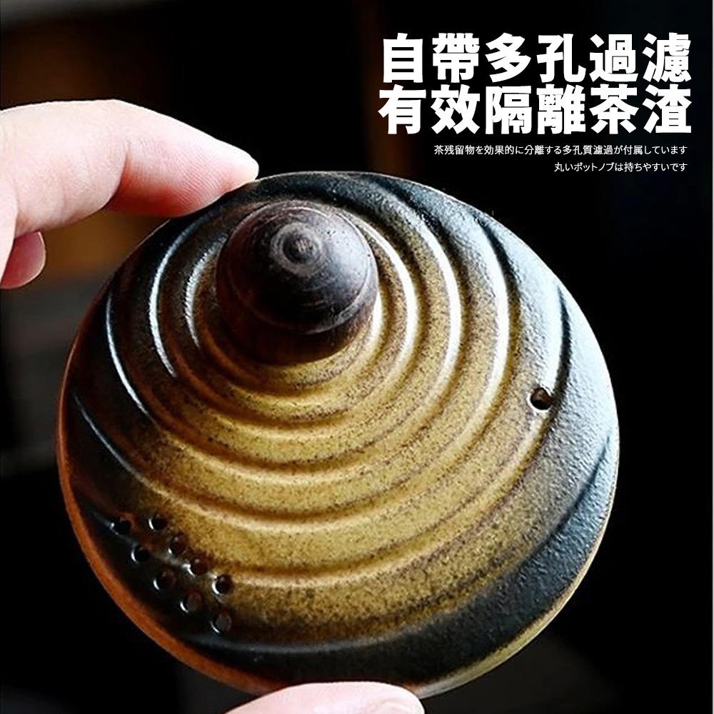 自帶多孔過濾 有效隔離茶渣 茶残留物効果的分離多孔質濾過付属 丸持 