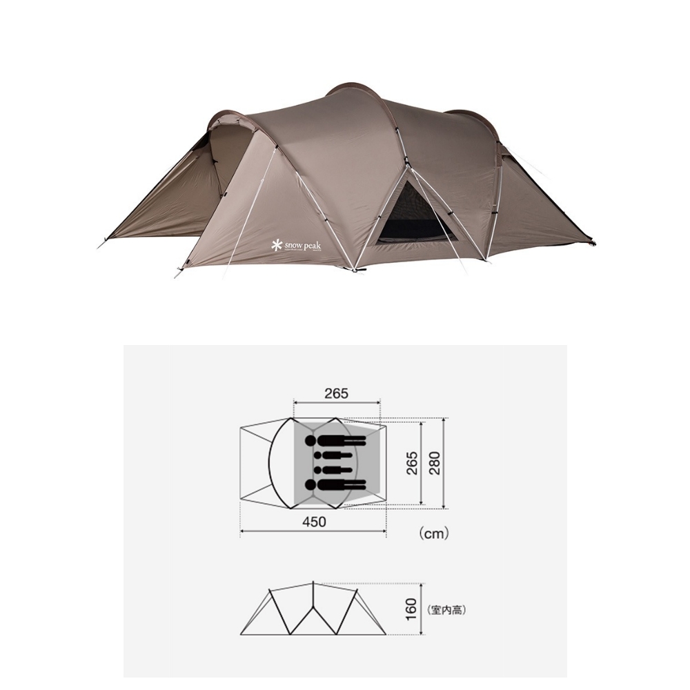 Snow Peak Landnest 寢室帳 M SDE-2