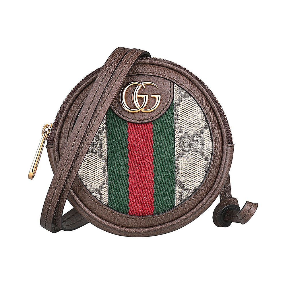 GUCCI 古馳 GUCCI OPHIDIA金字LOGO織帶