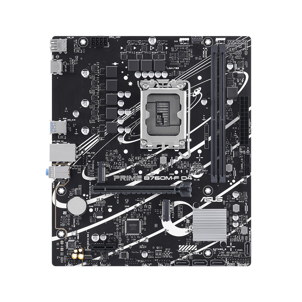 ASUS 華碩 PRIME B760M-F-D4-CSM 主