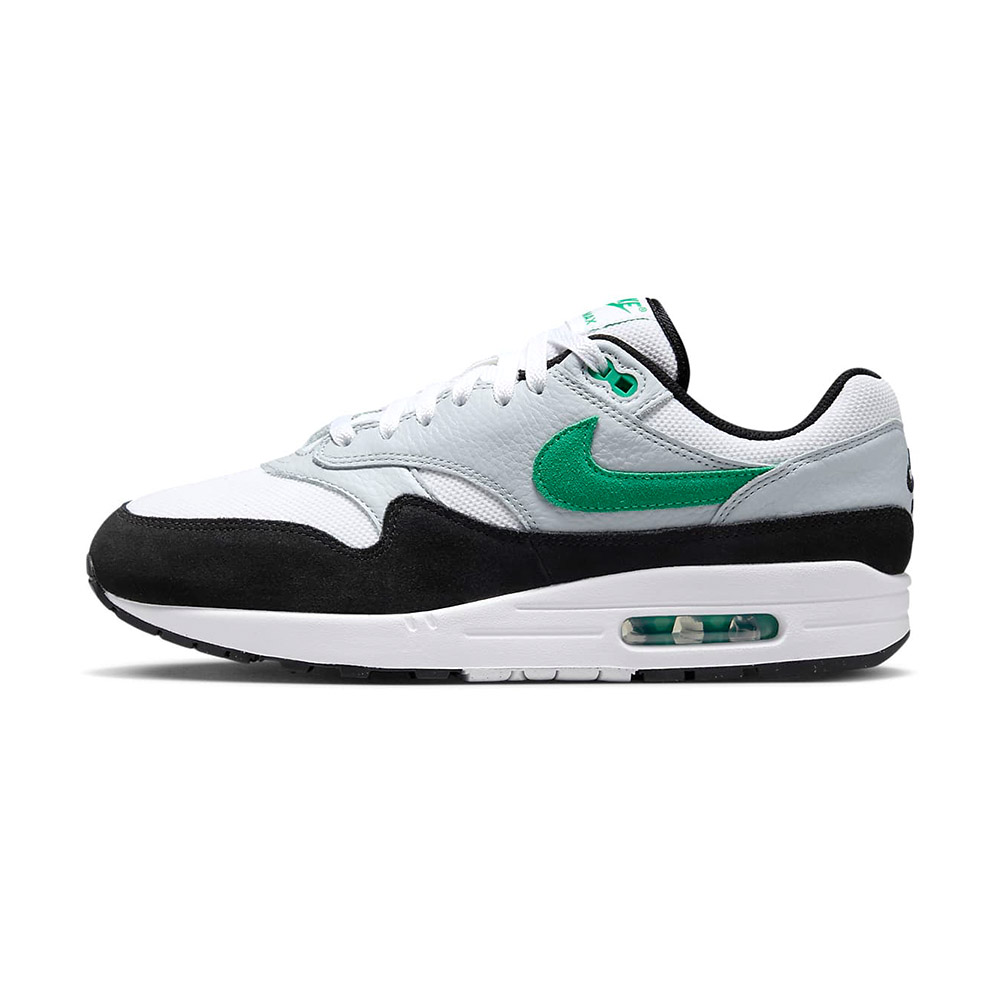 NIKE 耐吉 Air Max 1 男鞋 黑綠色 運動 輕量