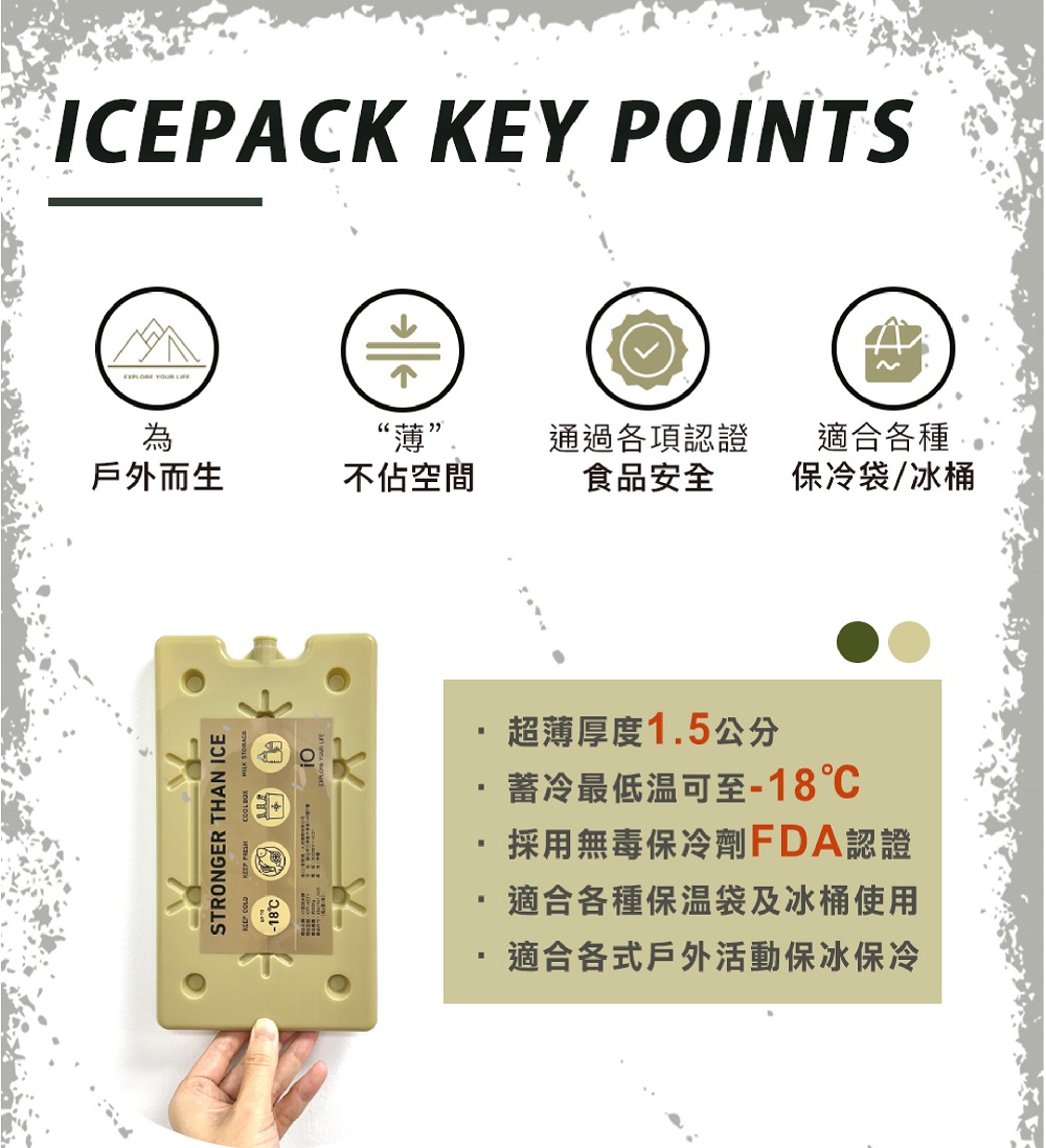 iO ICEPACK長效冰磚大+小(iCP420+CP220