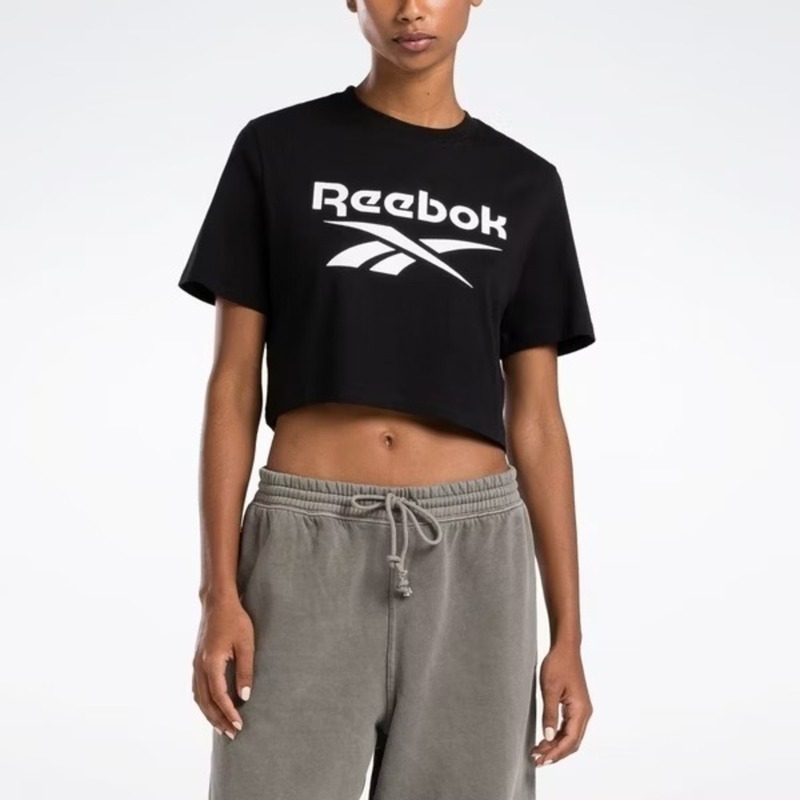 REEBOK Ri Bl Crop Tee 女 短袖 上衣 