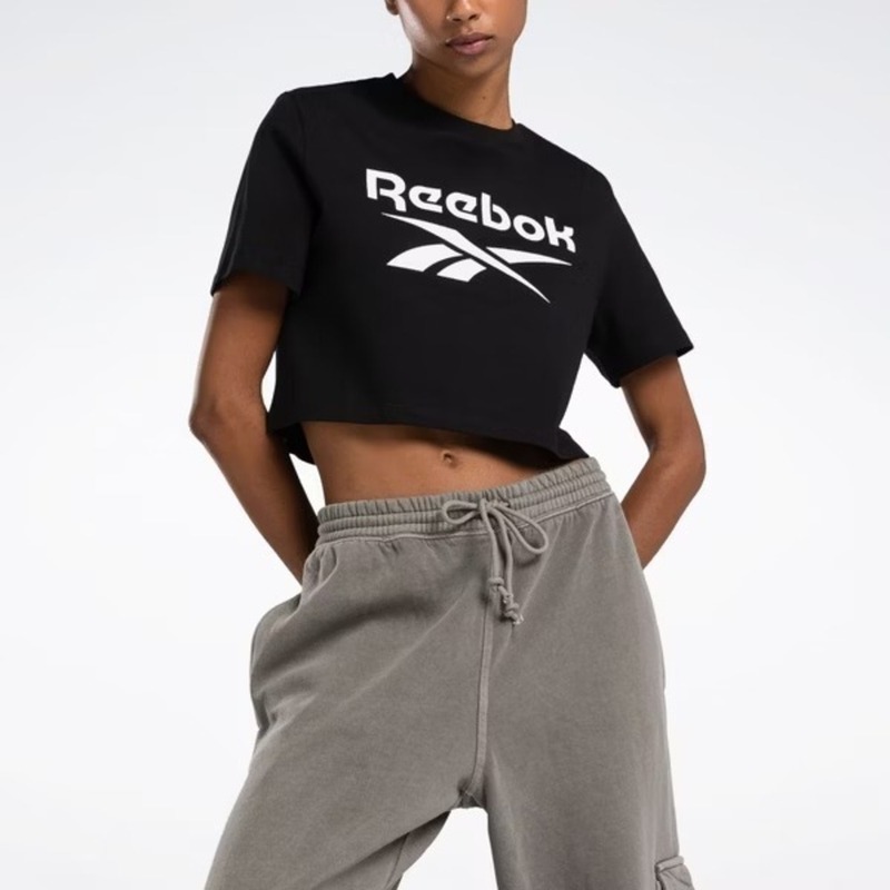 REEBOK Ri Bl Crop Tee 女 短袖 上衣 