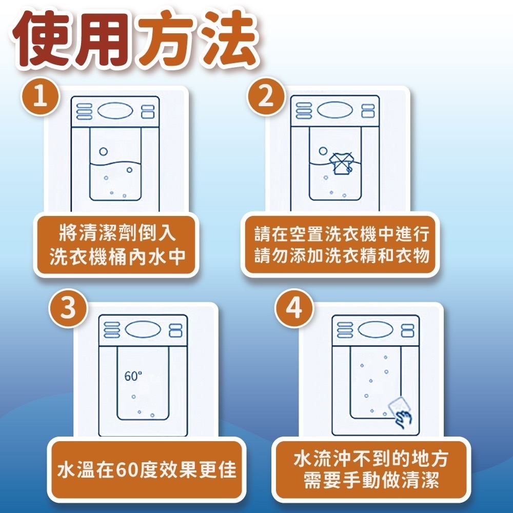 Lemom 3瓶組 德國優選檸檬清香洗衣機清潔劑 500ml