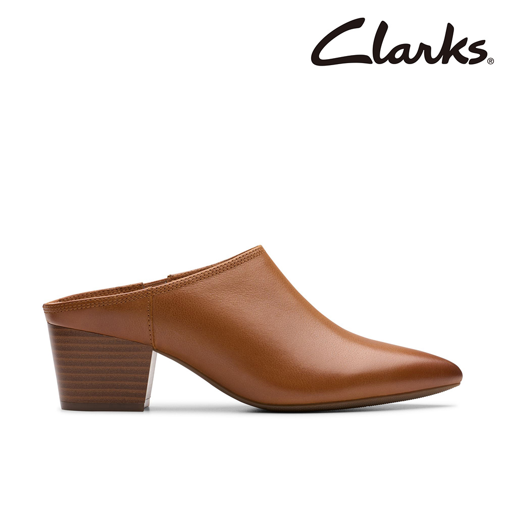 Clarks 女鞋 Ellanie Pace 隨性套穿穆勒高