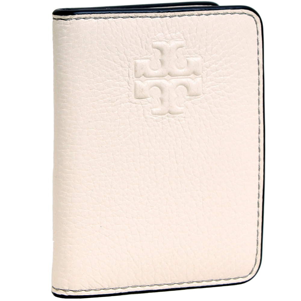 TORY BURCH THEA 經典縫線LOGO荔枝紋皮革名