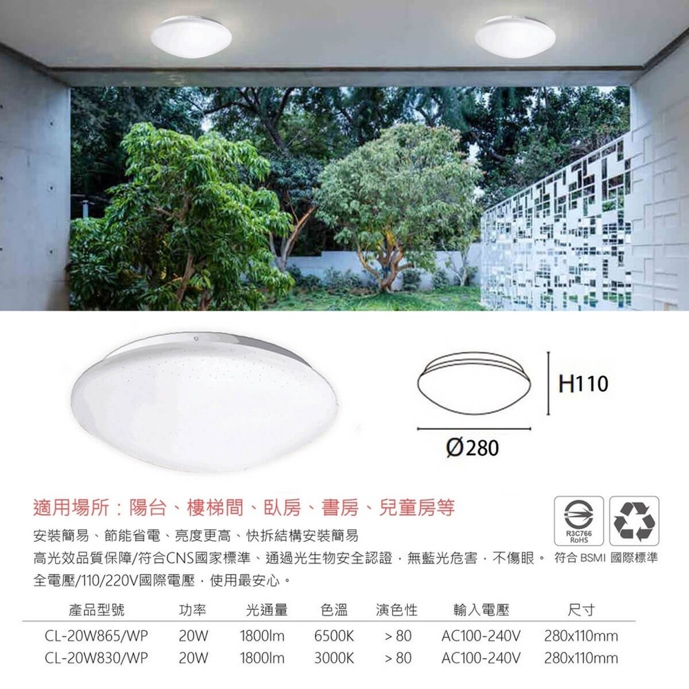 高光效品質保障符合CNS國家標準、通過光生物安全認證,無藍光危害,不傷眼。 符合 BSMI 國際標準