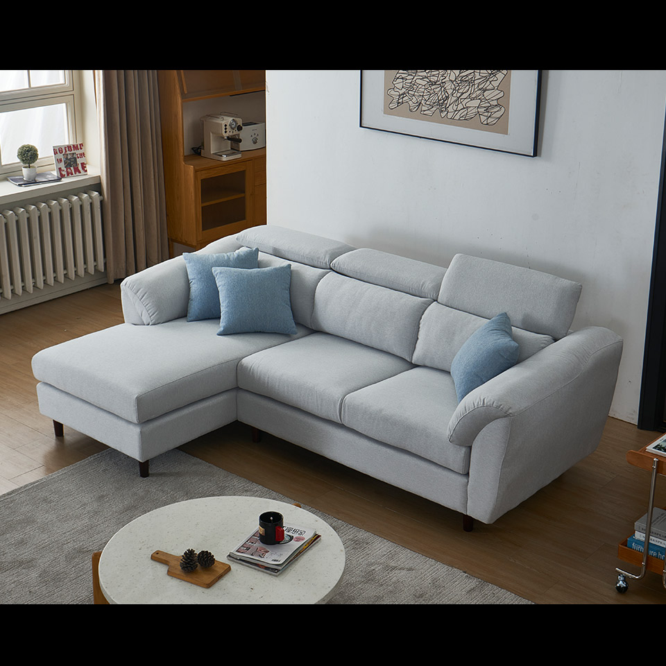 擇木深耕 帕爾馬L型布沙發(左右型可選) 推薦