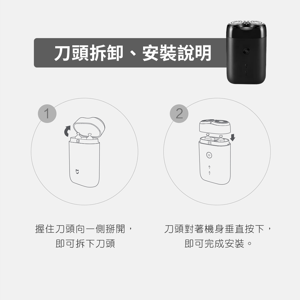åé ­æå¸ãå®è£èªªæ æ¡ä½åé ­åä¸å´æ°é, å³å¯æä¸åé ­ åé ­å°èæ©èº«åç´æä¸, å³å¯å®æå®è£ã 
