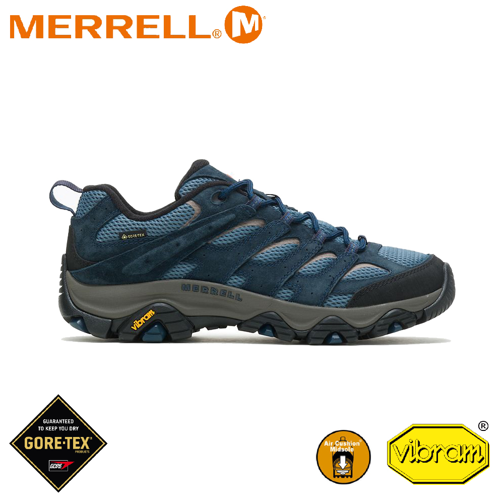 MERRELL 男 MOAB 3 GORE-TEX防水登山鞋