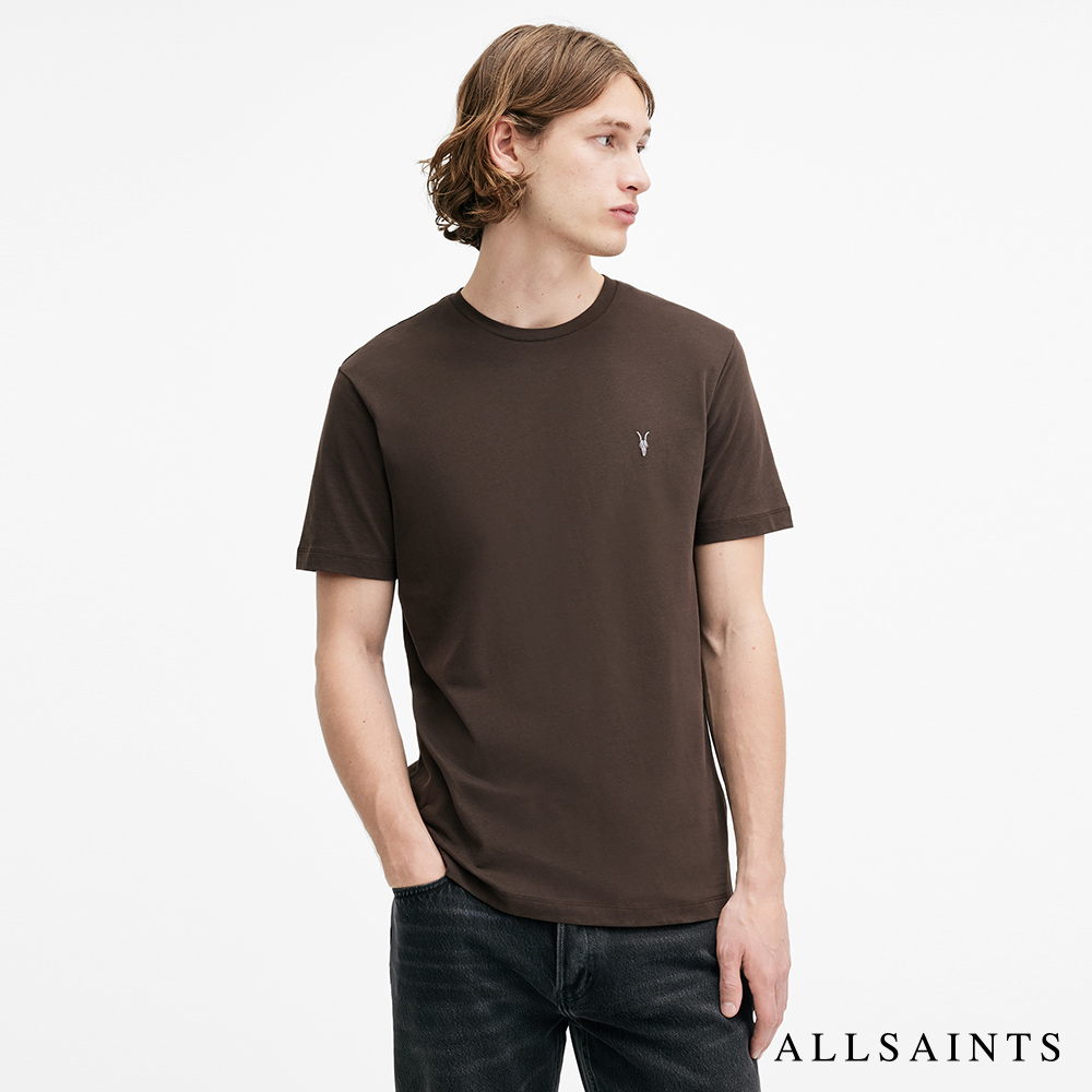 ALLSAINTS BRACE 純棉柔軟厚實公羊頭骨短袖T恤