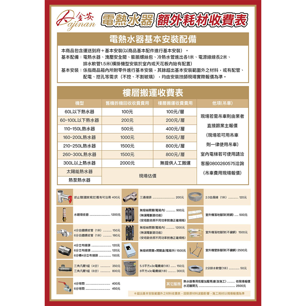 Dajinan大金安 EDJ-30 - 詳情1