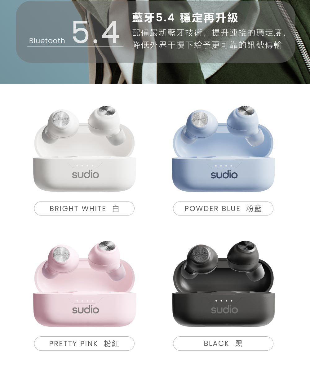 配備最新藍牙技術,提升連接的穩定度,