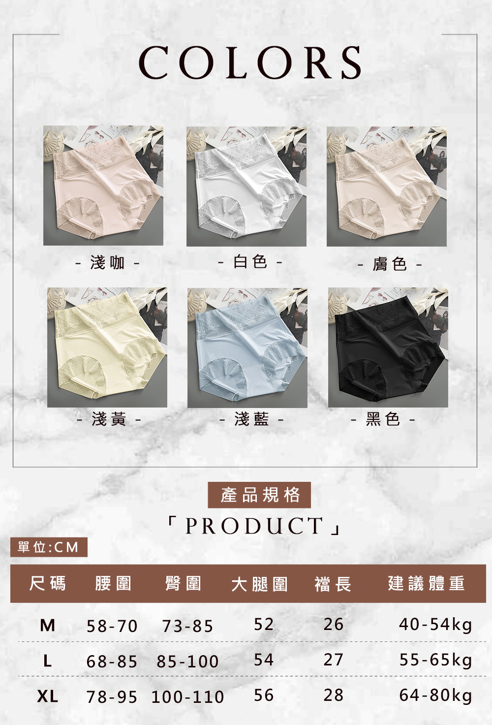 尺碼 腰圍 臀圍