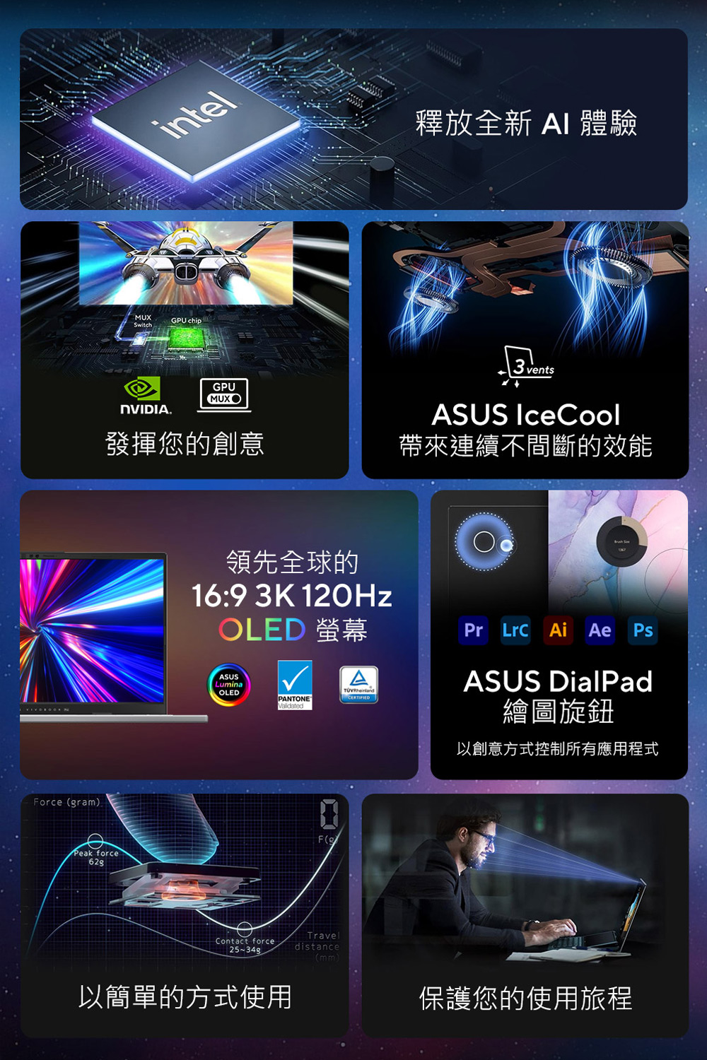 ASUS 華碩 特仕版 15.6吋AI筆電(Vivobook