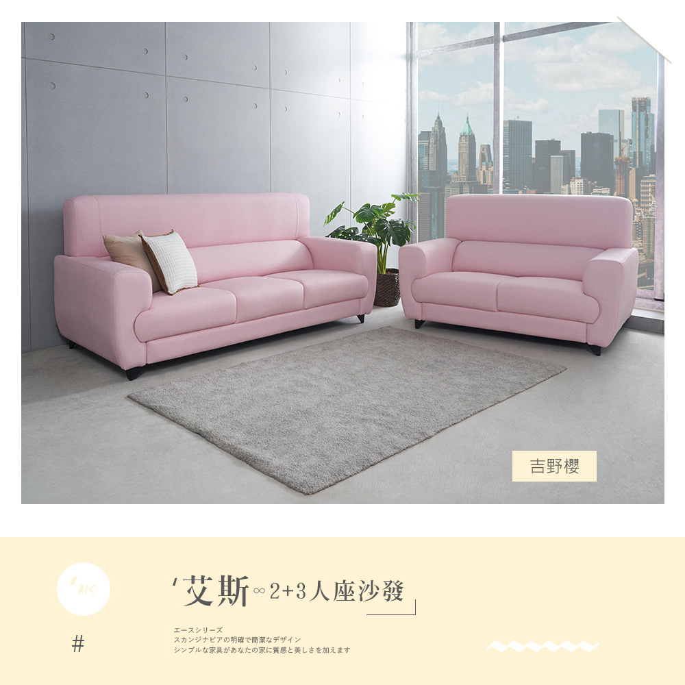 時尚屋 [FZ11]台灣製艾斯2+3人座耐磨貓抓皮沙發FZ1
