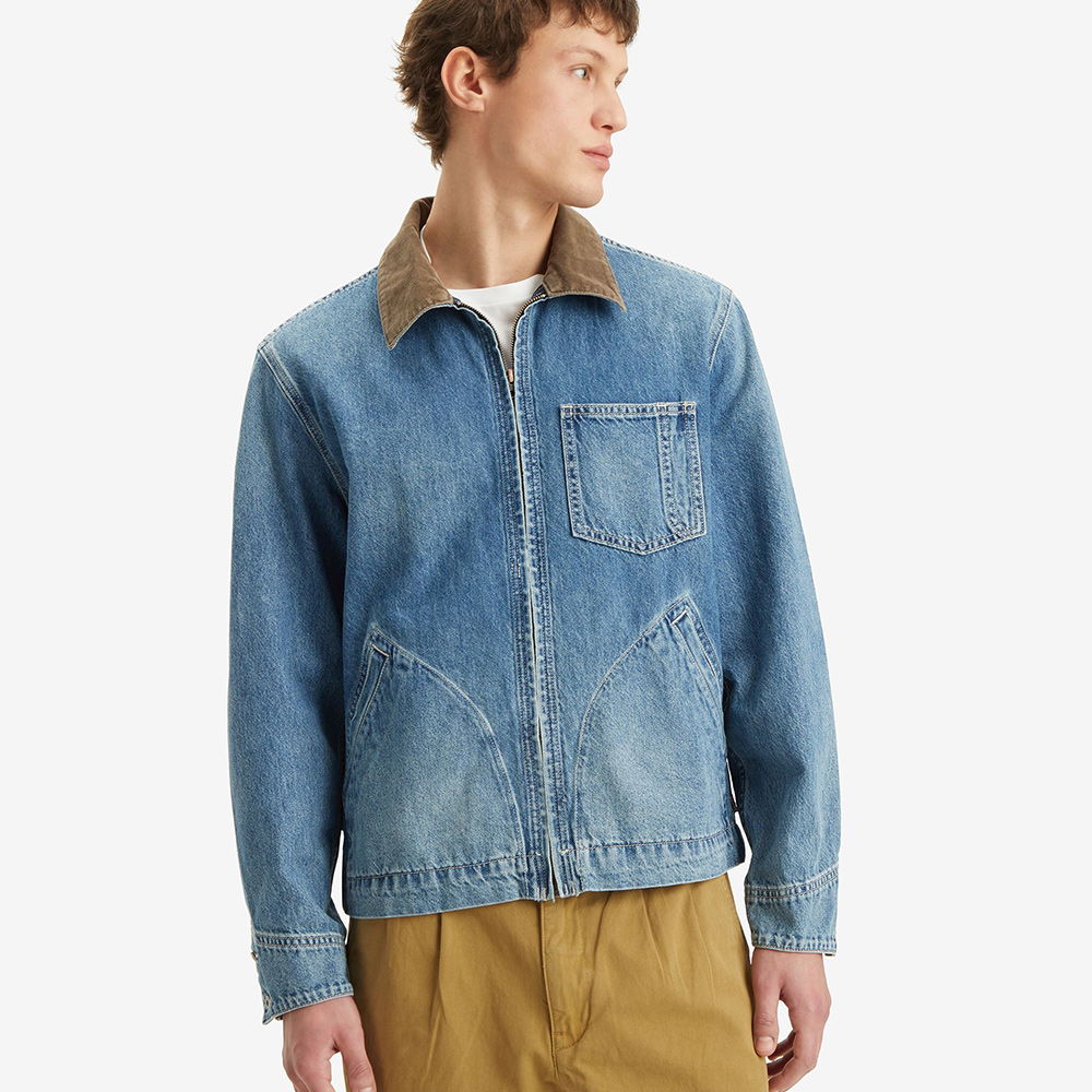 LEVIS 官方旗艦 男款 丹寧牛仔夾克 人氣新品 A863