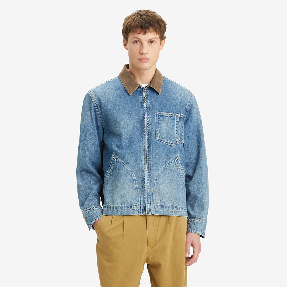 LEVIS 官方旗艦 男款 丹寧牛仔夾克 人氣新品 A863